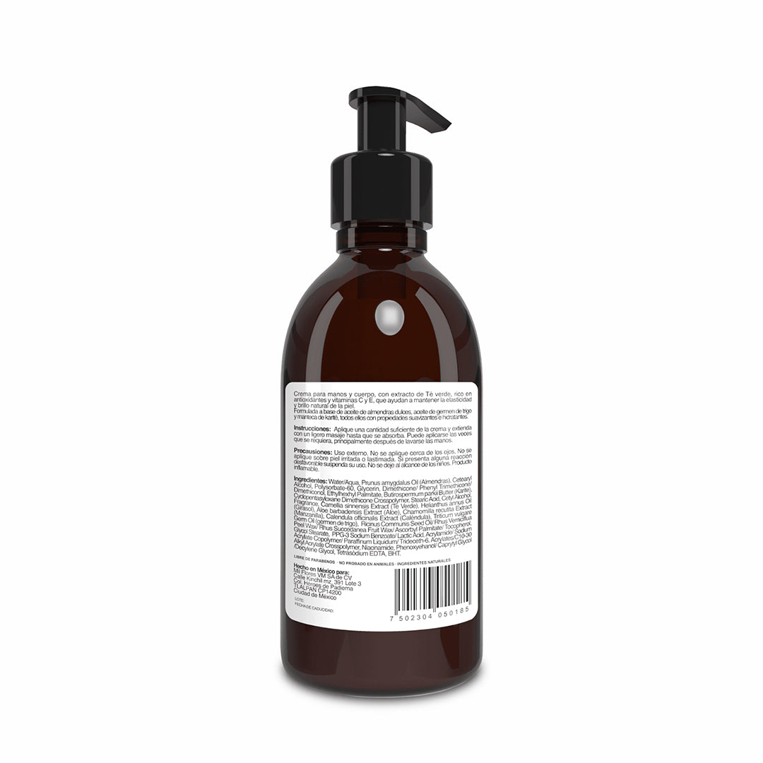 Crema de manos Té verde