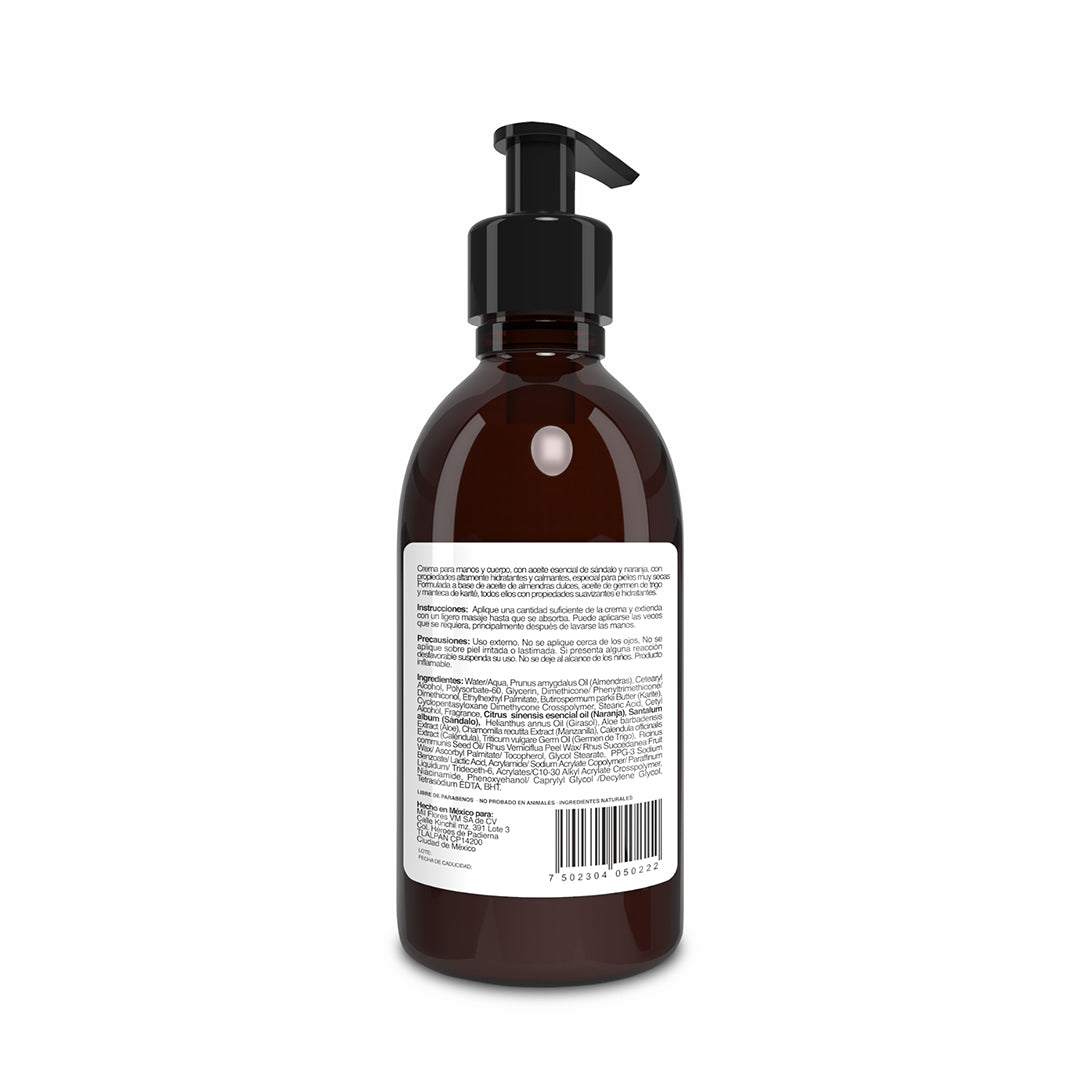 Crema de manos Sándalo Citrus